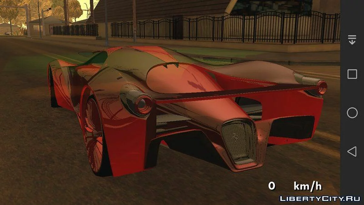Ferrari F80 Concept / GTA San Andreas (iOS, Android)