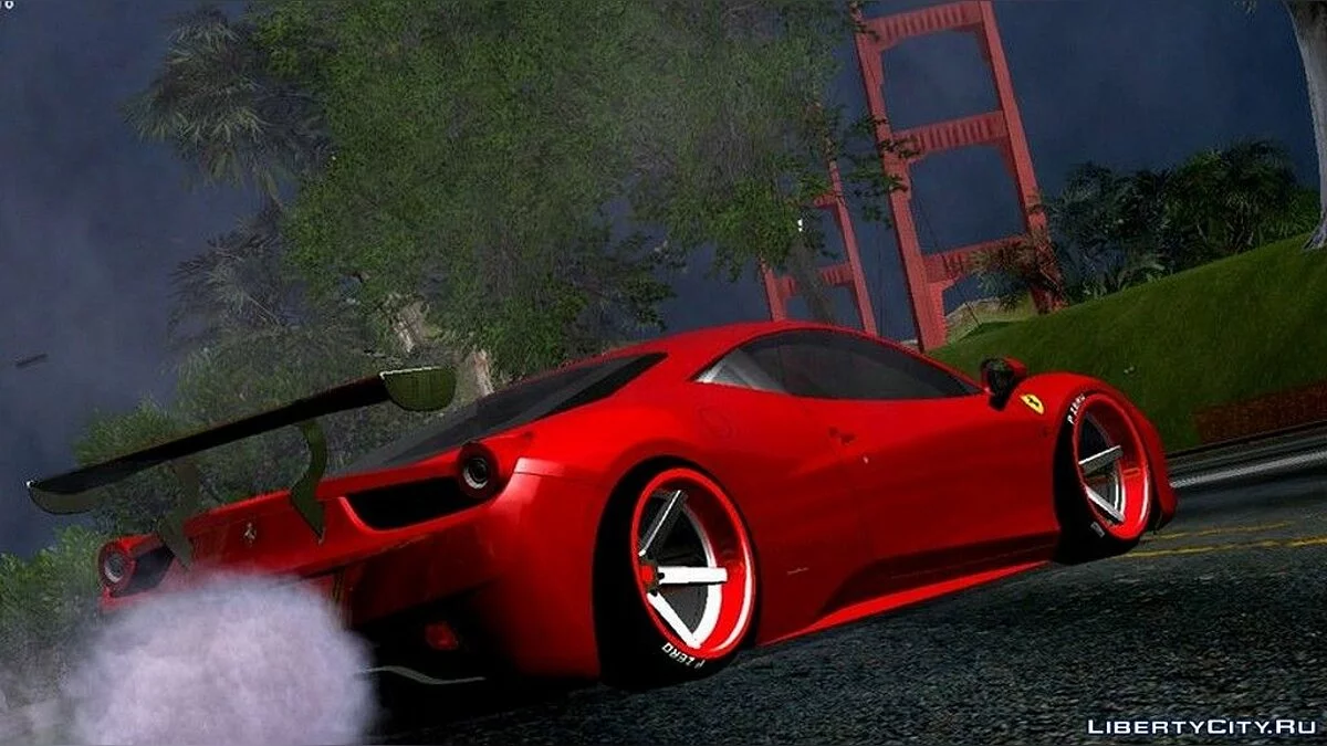Ferrari 458 Italia / GTA San Andreas (iOS, Android)