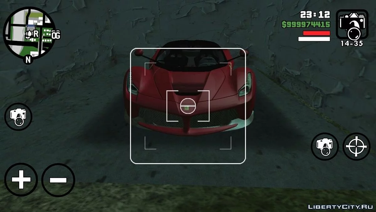 La Ferrari / GTA San Andreas (iOS, Android)