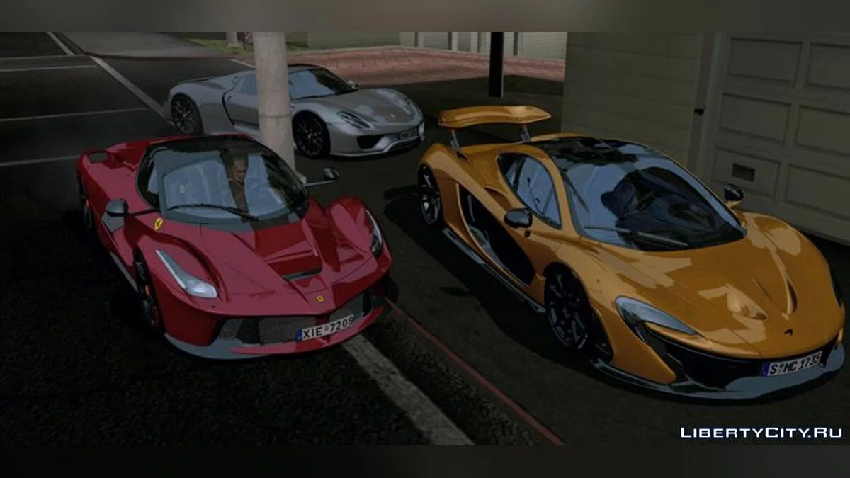Ferrari LaFerrari Aperta 70th / GTA San Andreas (iOS, Android)