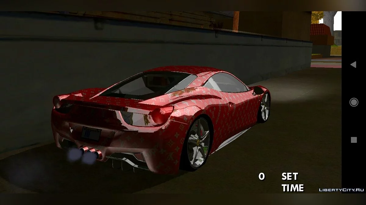 Ferrari 458 Supreme / GTA San Andreas (iOS, Android)
