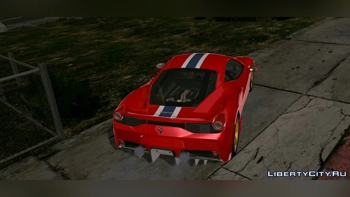 Ferrari 458 Speciale / GTA سان أندرياس (iOS، أندرويد)