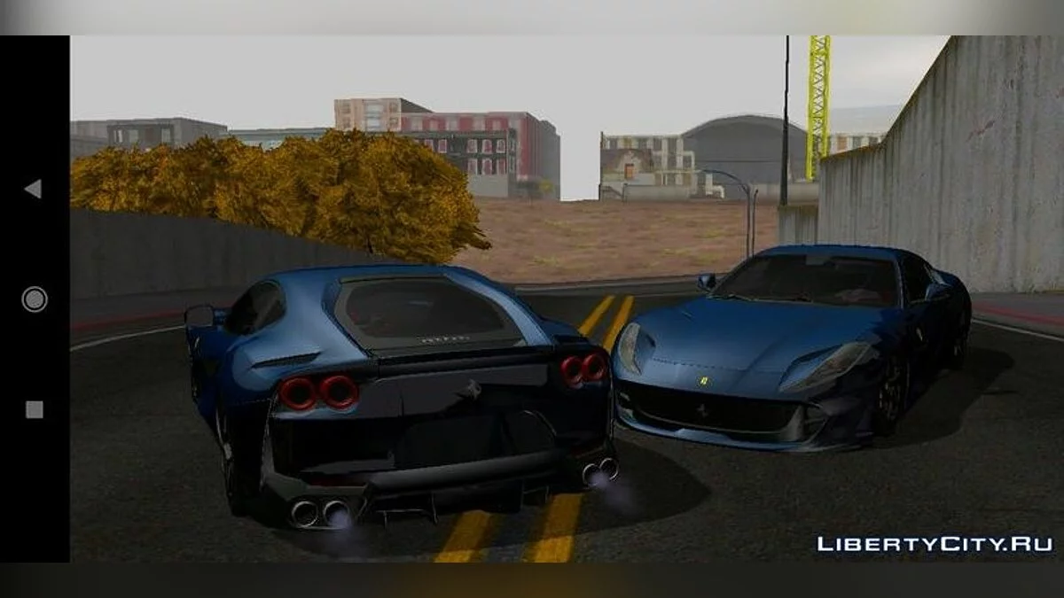 فيراري 812 سوبرفاست لي / GTA سان أندرياس (iOS، أندرويد)