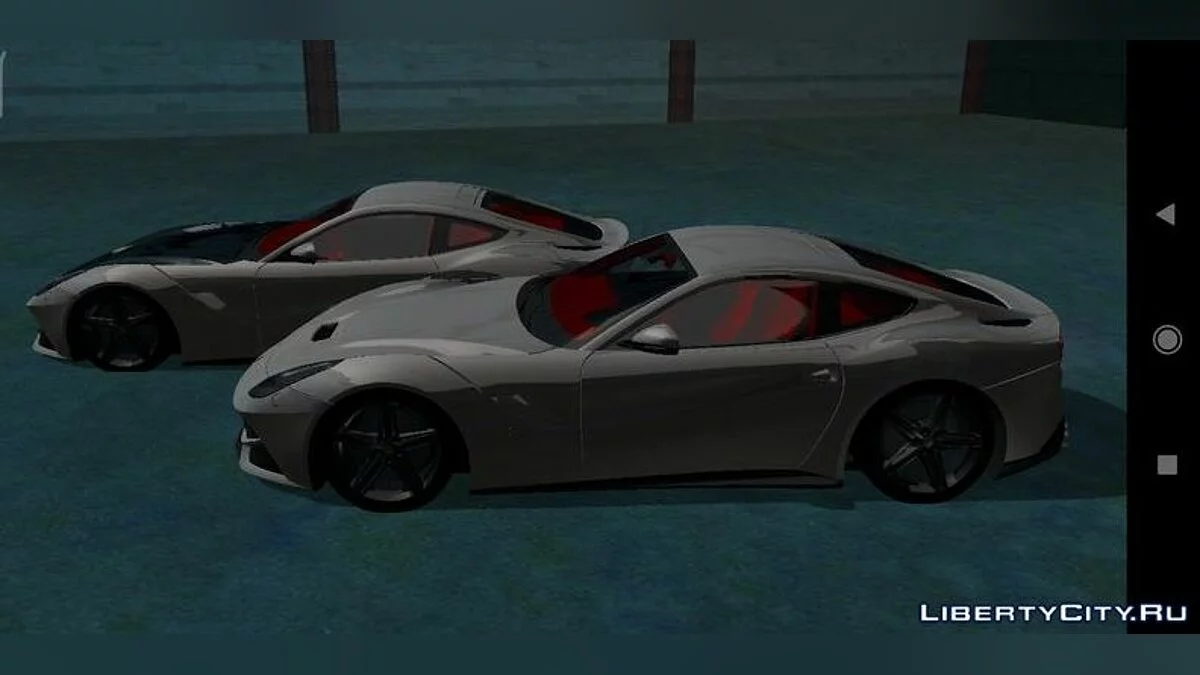 Ferrari F12 Berlinetta / GTA سان أندرياس (iOS، أندرويد)