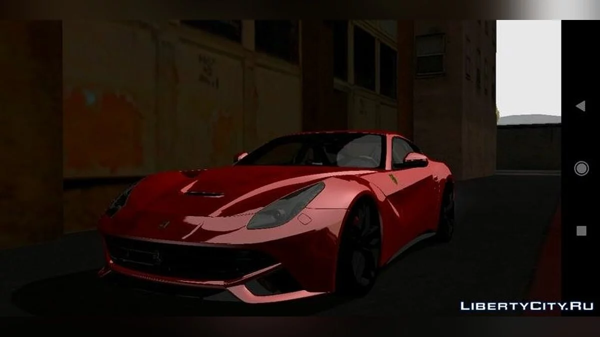 Ferrari F12 Berlinetta / GTA San Andreas (iOS, Android)