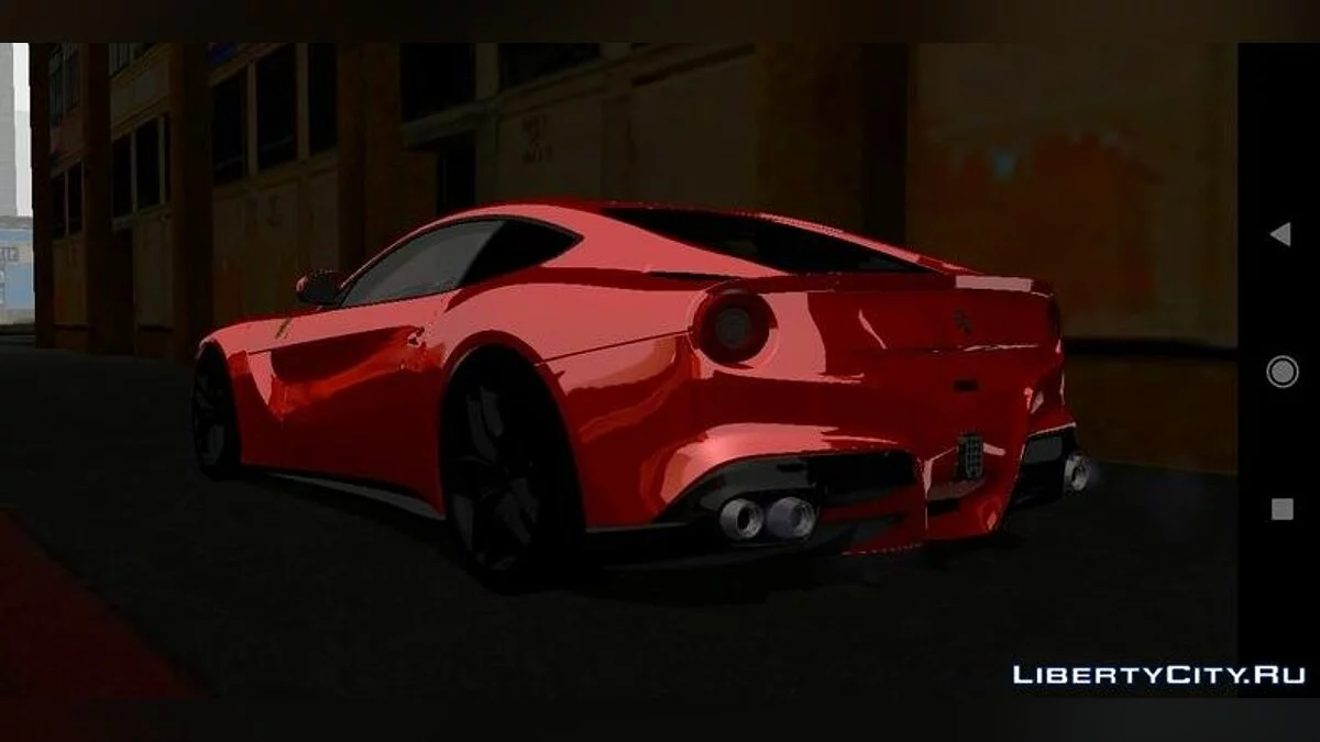Ferrari F12 Berlinetta / GTA San Andreas (iOS, Android)