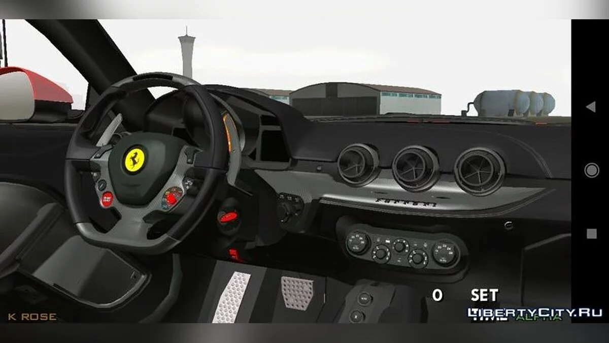 Ferrari F12 Berlinetta / GTA San Andreas (iOS, Android)