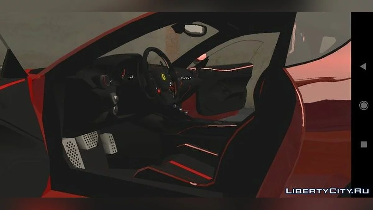 Ferrari F12TDF (dff فقط) / GTA سان أندرياس (iOS، أندرويد)