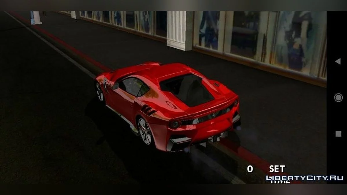 Ferrari F12TDF (dff فقط) / GTA سان أندرياس (iOS، أندرويد)
