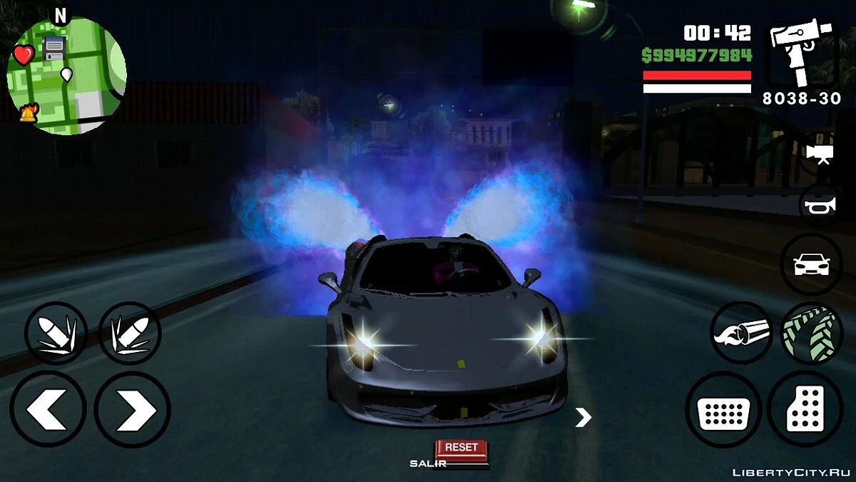Ferrari 458 (uniquement DFF) / GTA San Andreas (iOS, Android)
