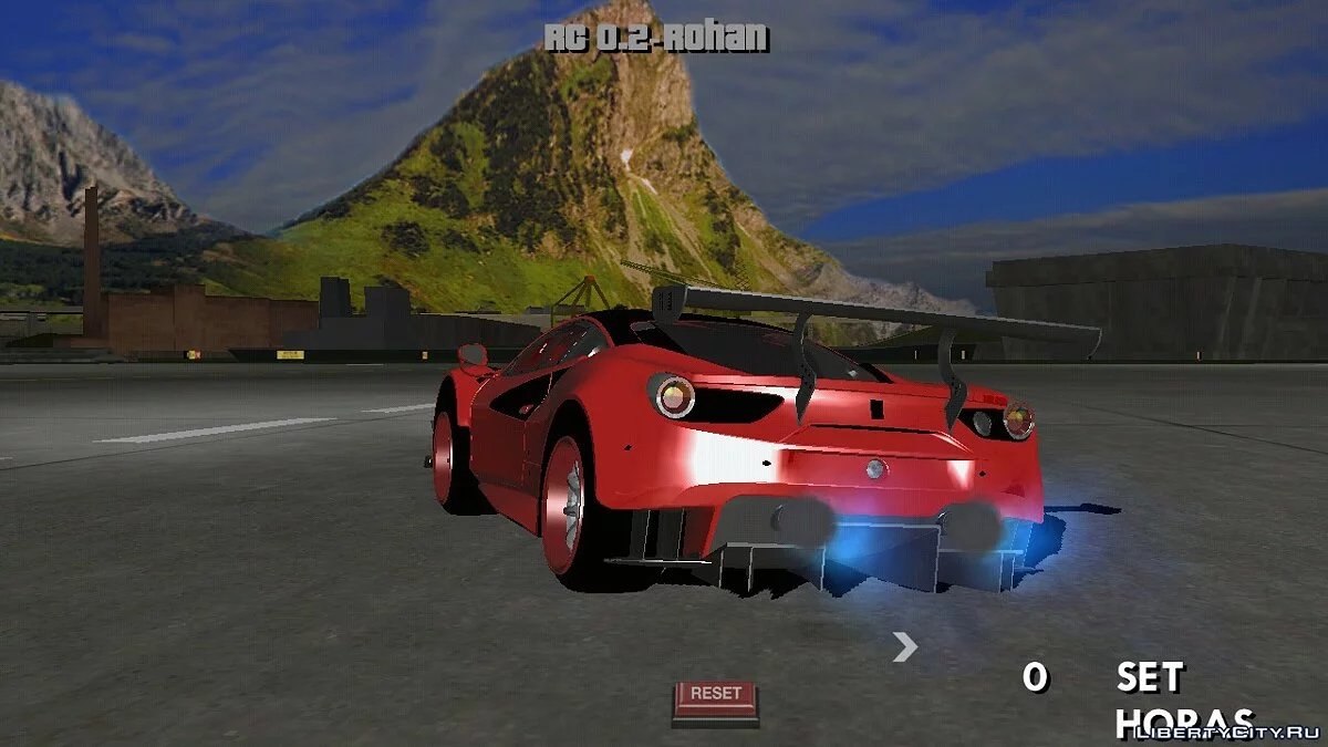 Ferrari 488 (Solo DFF) / GTA San Andreas (iOS, Android)
