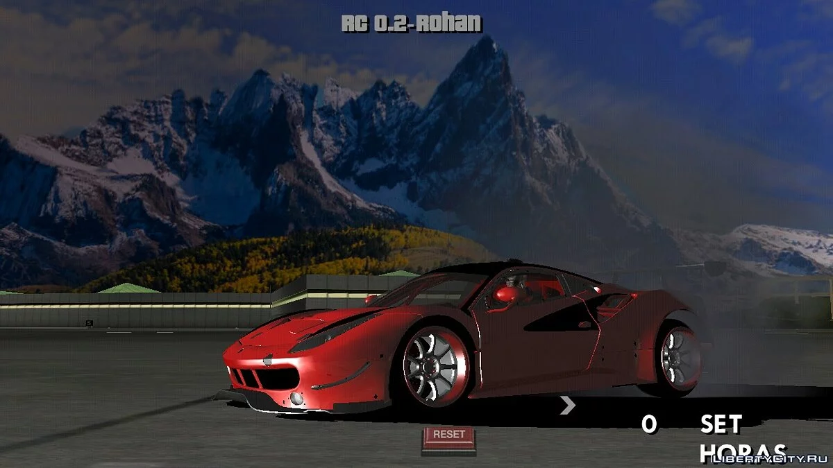 Ferrari 488 (Solo DFF) / GTA San Andreas (iOS, Android)