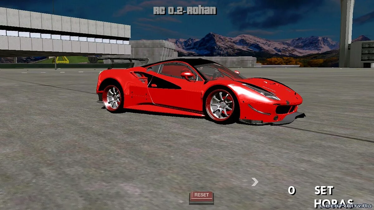 Ferrari 488 (Solo DFF) / GTA San Andreas (iOS, Android)