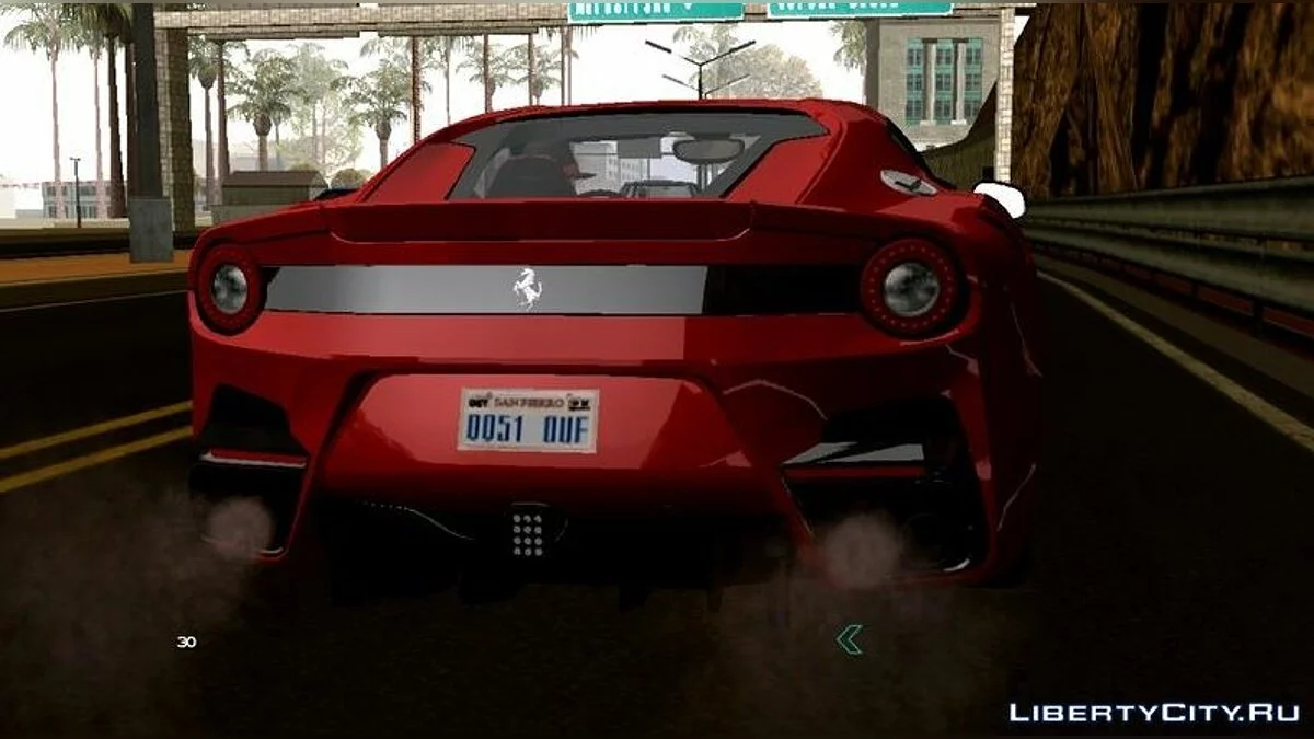 Ferrari F12 TDF / GTA San Andreas (iOS, Android)