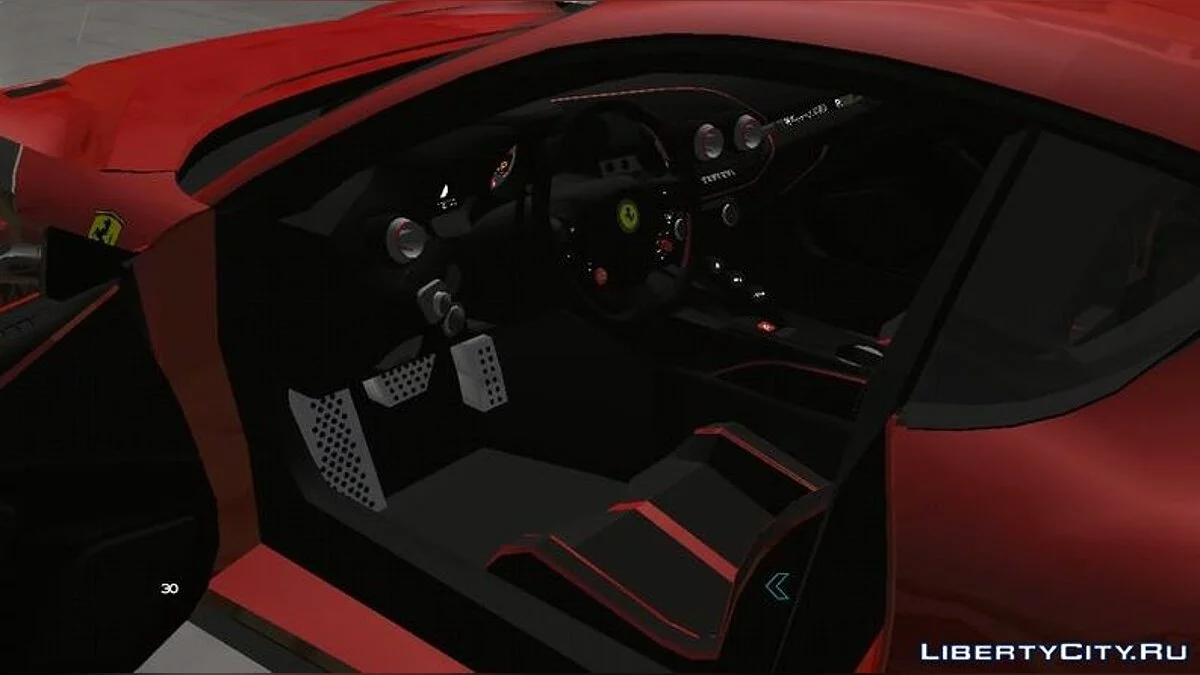 Ferrari F12 TDF / GTA San Andreas (iOS, Android)