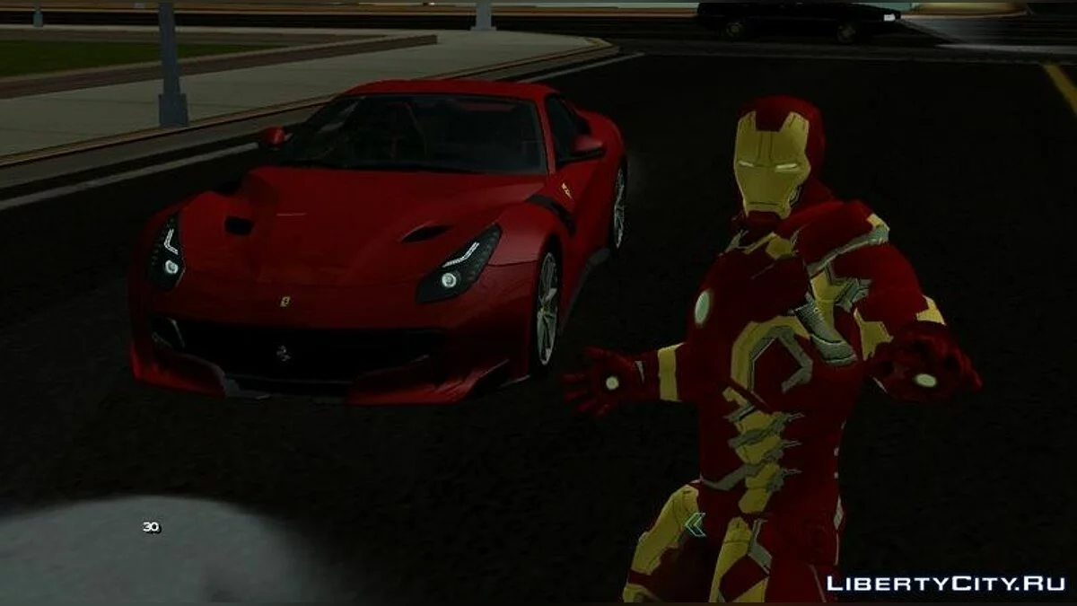 Ferrari F12 TDF / GTA San Andreas (iOS, Android)