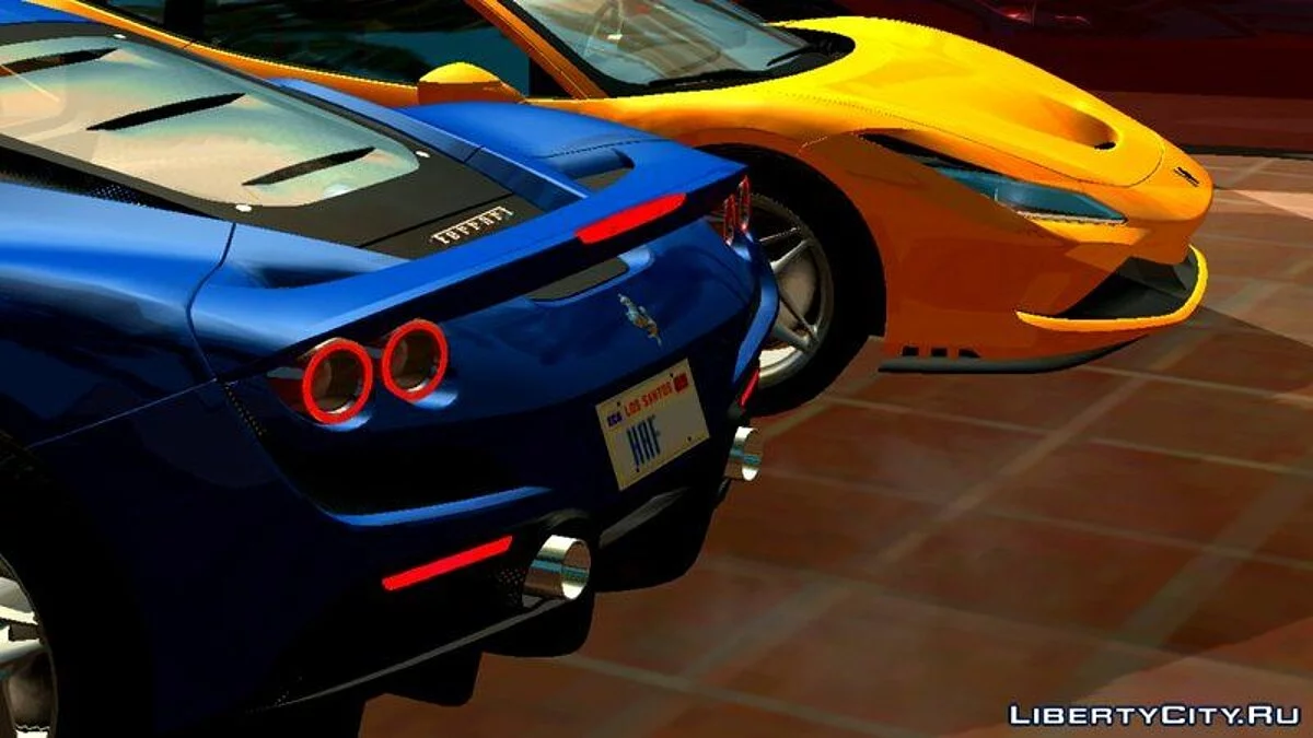 Ferrari F8 Tributo 2019 (тільки DFF) / GTA San Andreas (iOS, Android)