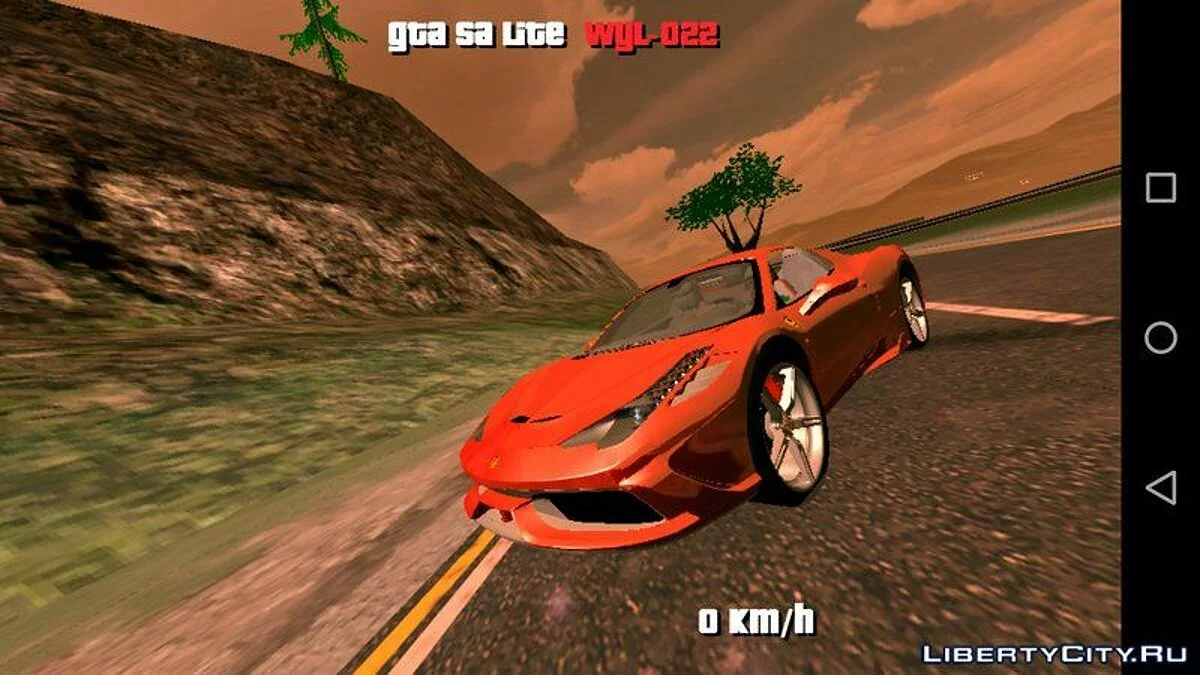 Ferrari 458 Especiale (тільки DFF) / GTA San Andreas (iOS, Android)