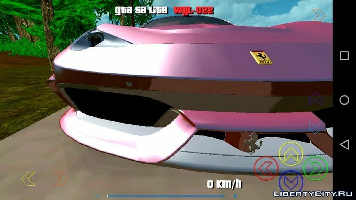 Ferrari 458 Especiale (тільки DFF) / GTA San Andreas (iOS, Android)
