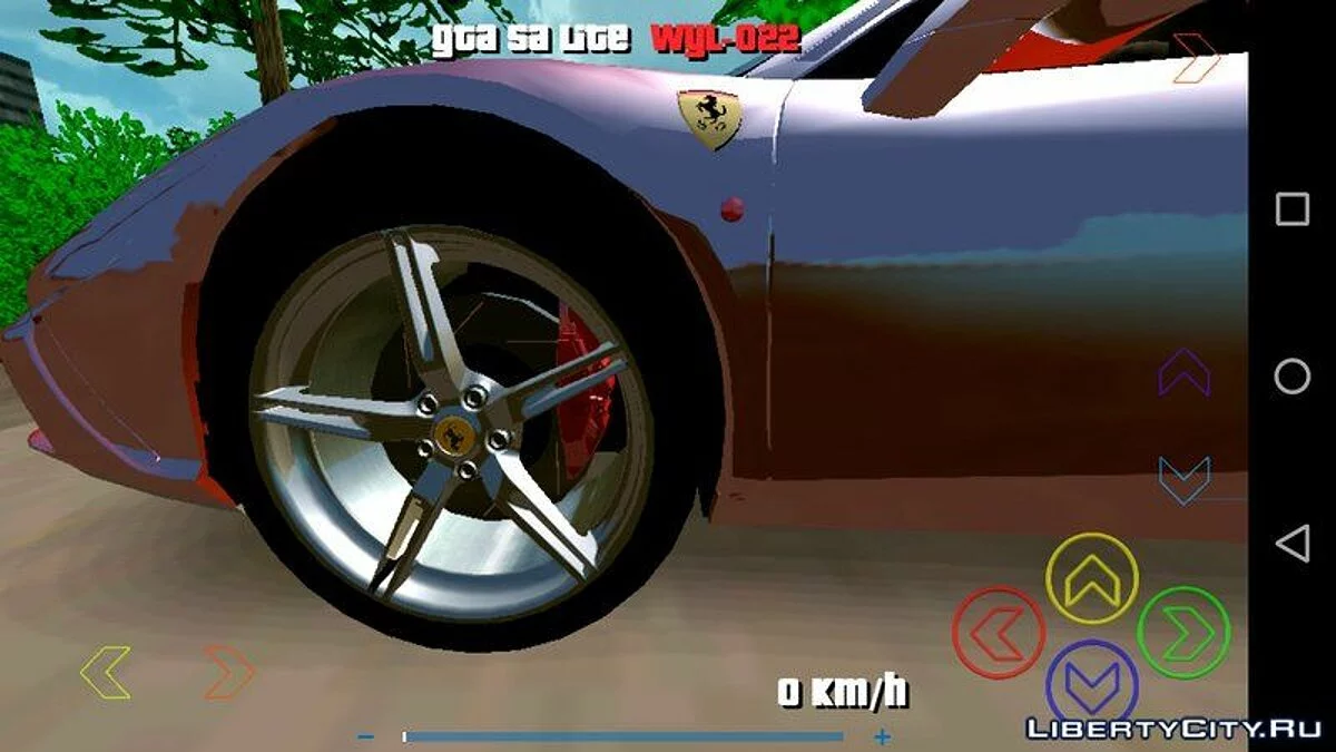 Ferrari 458 Especiale (тільки DFF) / GTA San Andreas (iOS, Android)