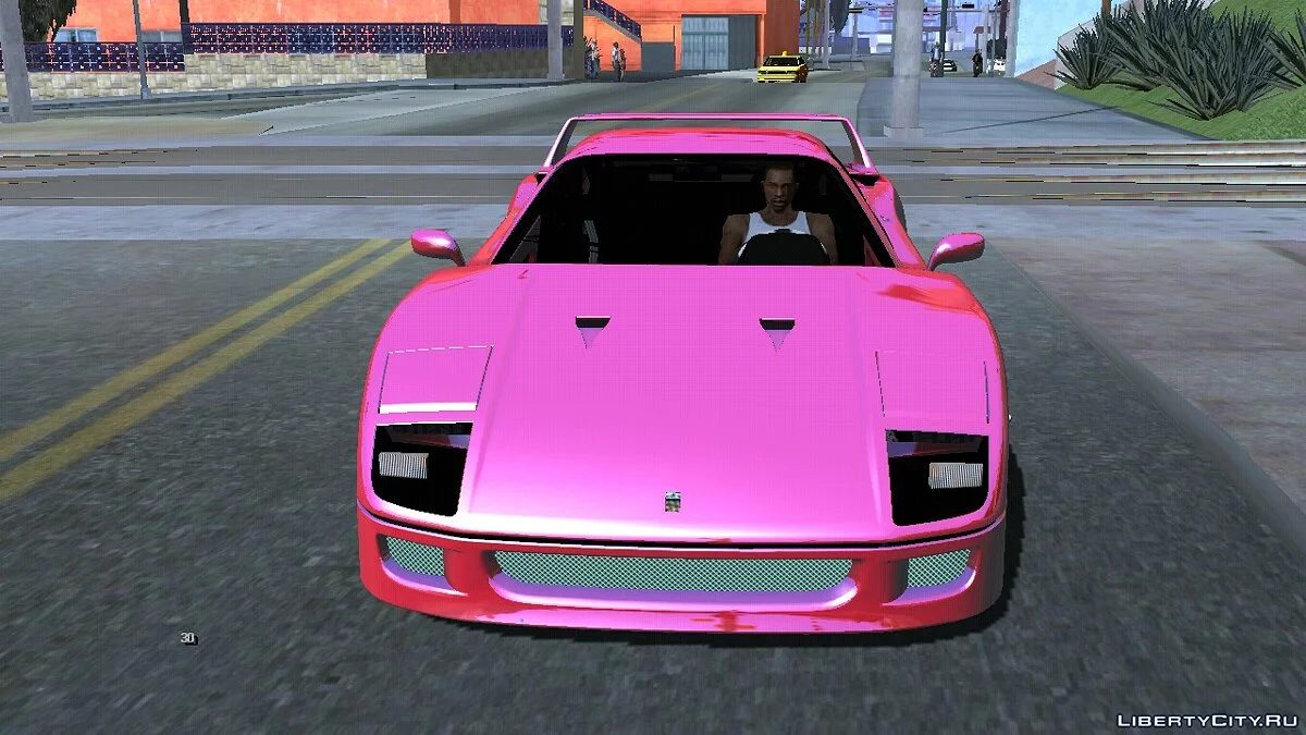 Ferrari F40 [RHA] / GTA San Andreas (iOS, Android)