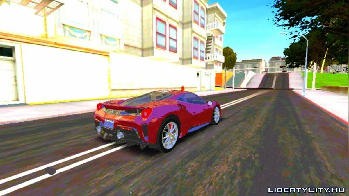 Ferrari 488 Pista (nur DFF) / GTA San Andreas (iOS, Android)