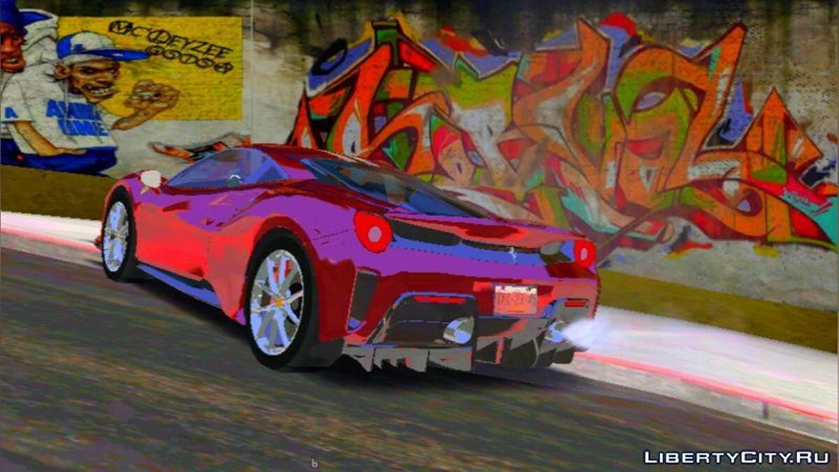 Ferrari 488 Pista (nur DFF) / GTA San Andreas (iOS, Android)