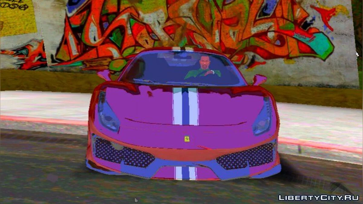 Ferrari 488 Pista (nur DFF) / GTA San Andreas (iOS, Android)