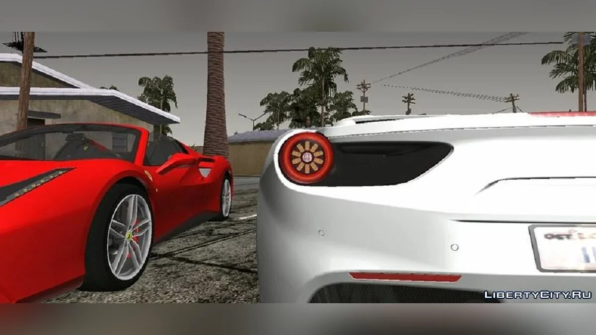 Ferrari 488 Spider / GTA San Andreas (iOS, Android)