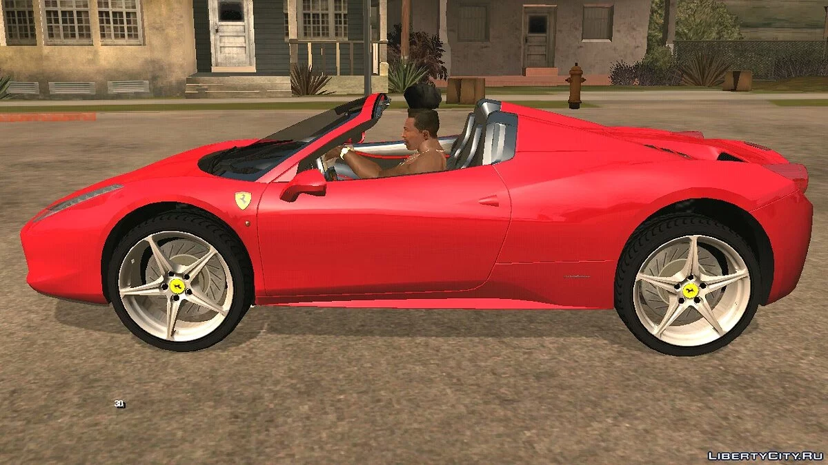 Ferrari 458 Spider / GTA San Andreas (iOS, Android)
