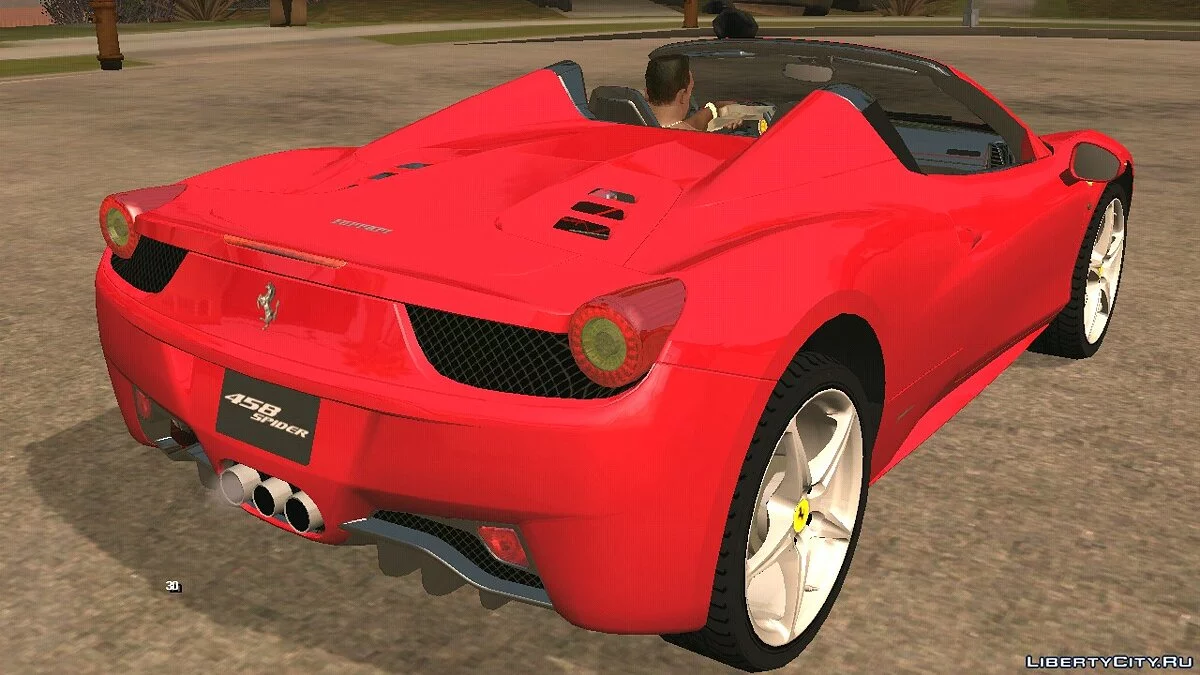 Ferrari 458 Spider / GTA San Andreas (iOS, Android)