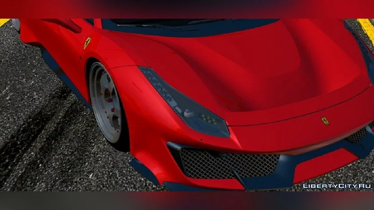 法拉利488 Pista / GTA San Andreas (iOS, Android)