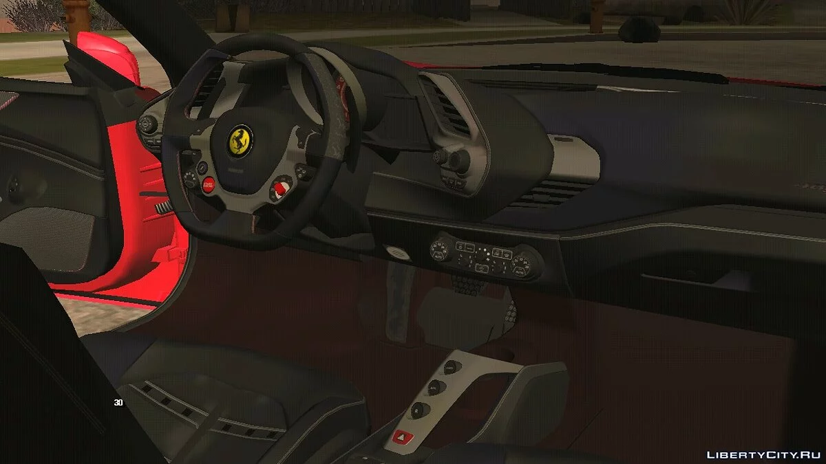Ferrari 488 Spider / GTA سان أندرياس (iOS، أندرويد)