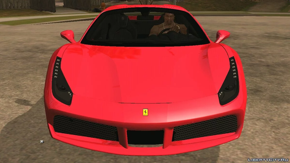 Ferrari 488 Spider / GTA سان أندرياس (iOS، أندرويد)