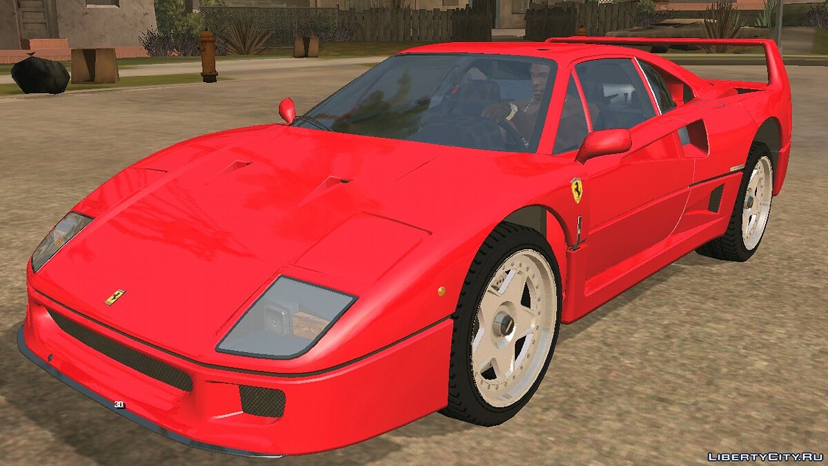 Download Ferrari F40 (US Spec) 1989 for GTA San Andreas (iOS, Android)