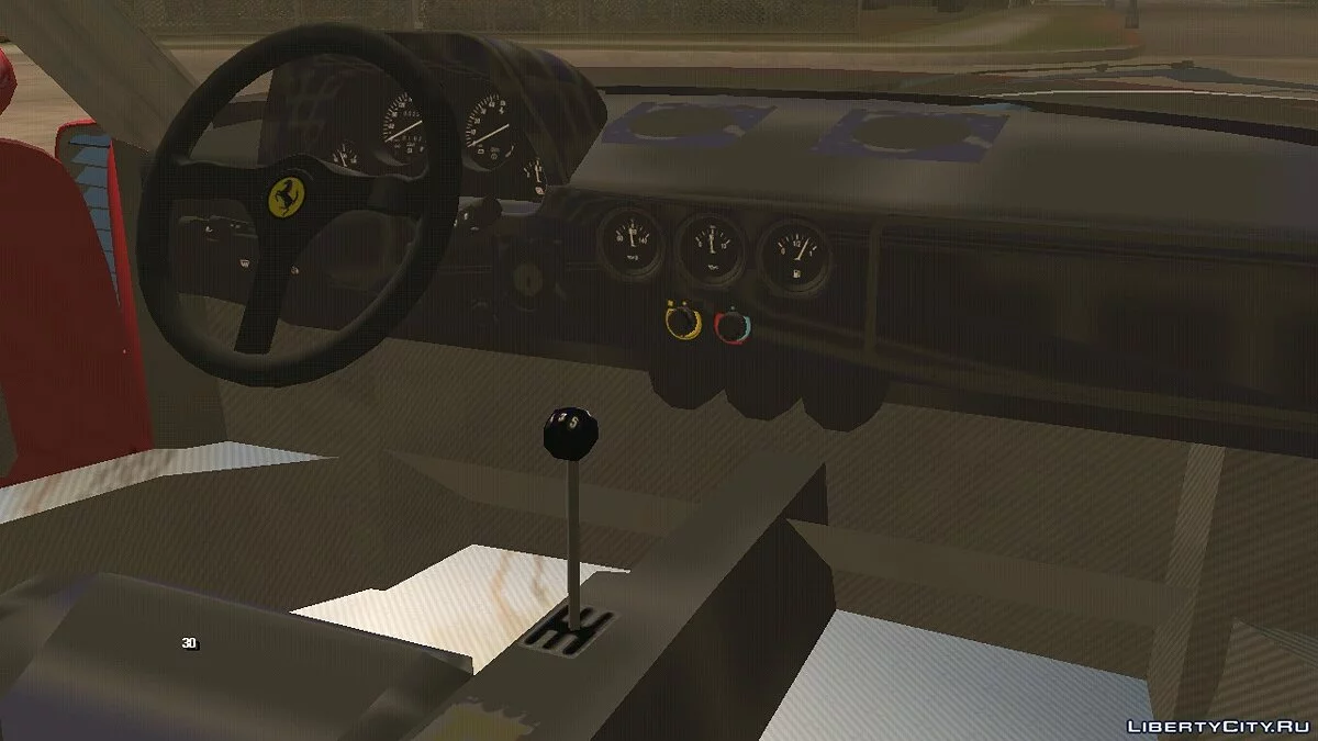 Ferrari F40 / GTA San Andreas (iOS, Android)