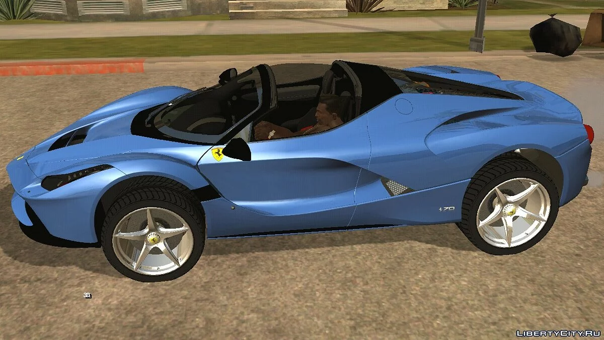 Ferrari LaFerrari Aperta / GTA سان أندرياس (iOS، أندرويد)