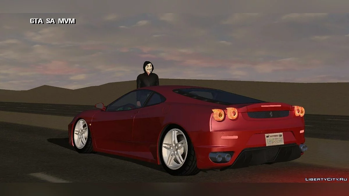 Ferrari F430 (DFF فقط) / GTA سان أندرياس (iOS، أندرويد)
