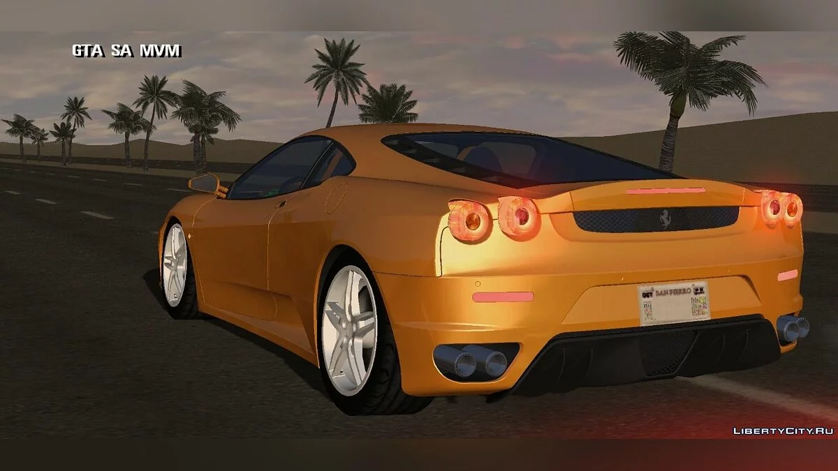 Ferrari F430 (DFF فقط) / GTA سان أندرياس (iOS، أندرويد)