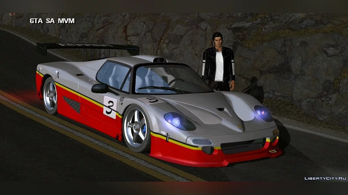 Ferrari F50 + вініли / GTA San Andreas (iOS, Android)