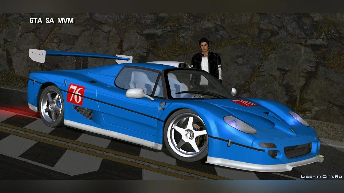 Ferrari F50 + вініли / GTA San Andreas (iOS, Android)