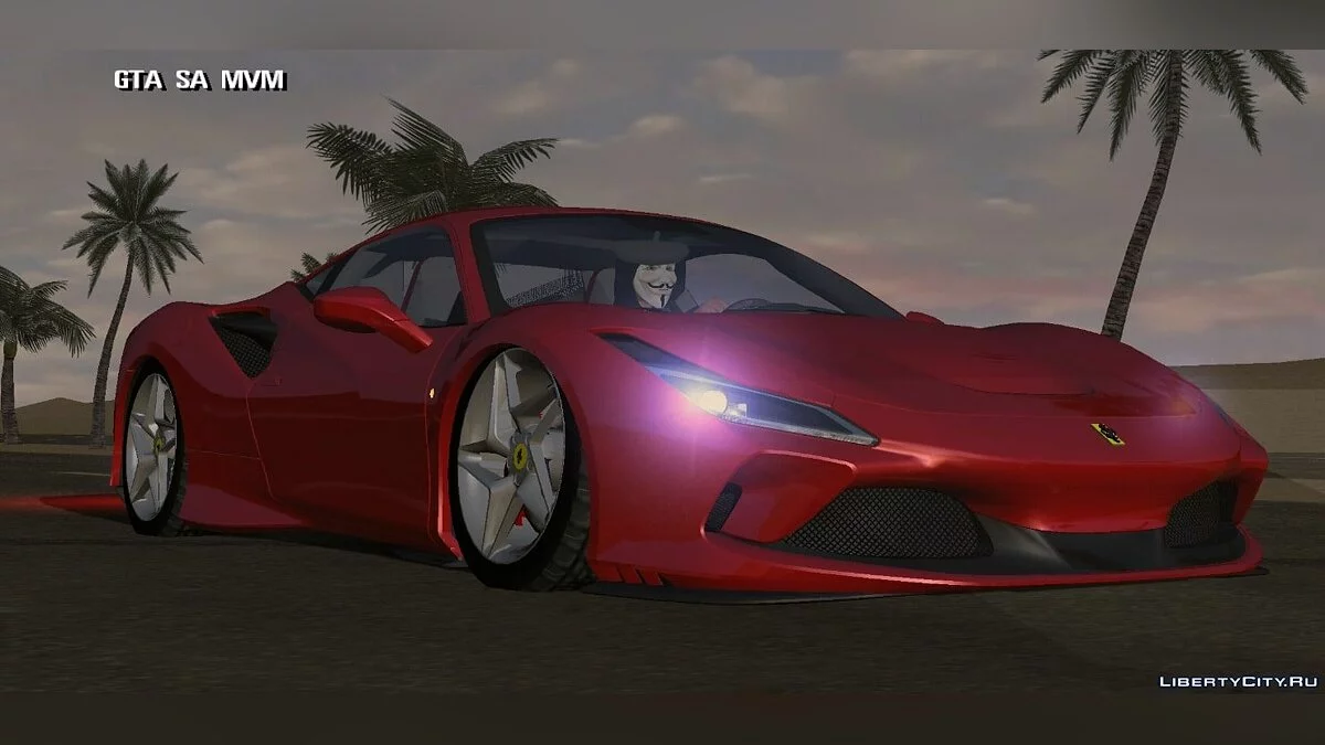Ferrari F8 (DFF only) / GTA San Andreas (iOS, Android)
