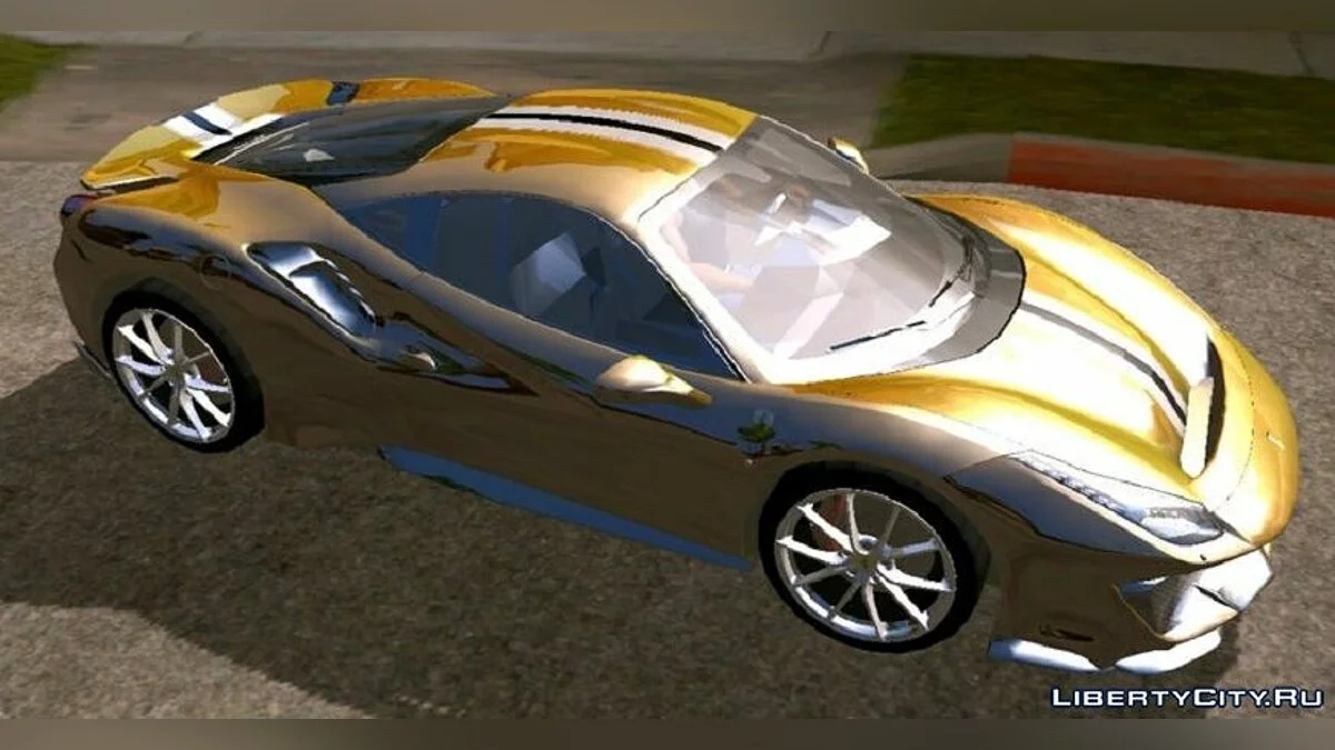 2019 Ferrari 488 Pista / GTA San Andreas (iOS, Android)