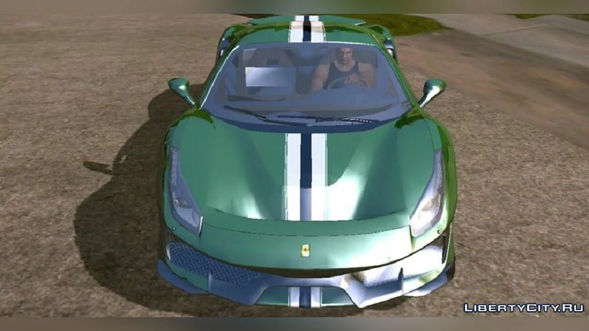 2019 Ferrari 488 Pista / GTA San Andreas (iOS, Android)