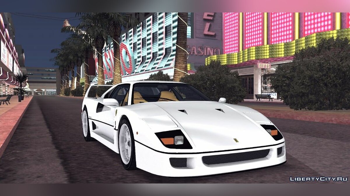 Download Ferrari F40 (US Spec) 1989 for GTA San Andreas (iOS, Android)