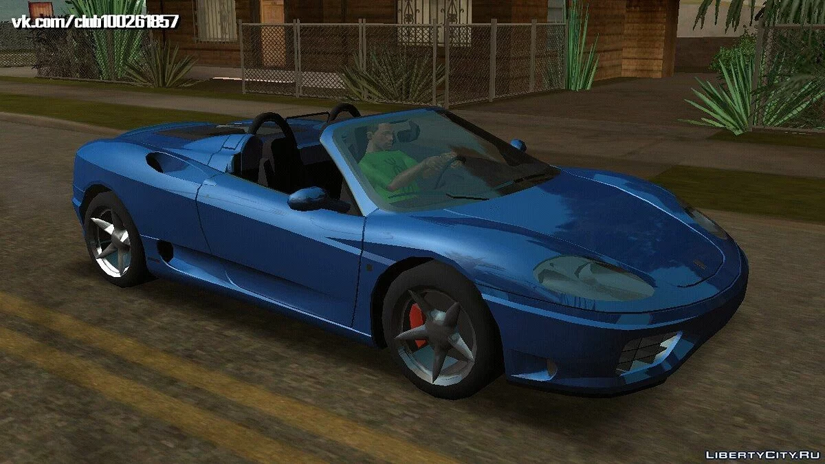 Ferrari 360 Spider (только DFF) / GTA San Andreas (iOS, Android)