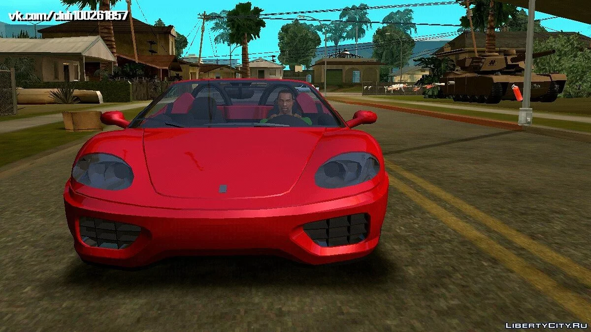 Ferrari 360 Spider (только DFF) / GTA San Andreas (iOS, Android)