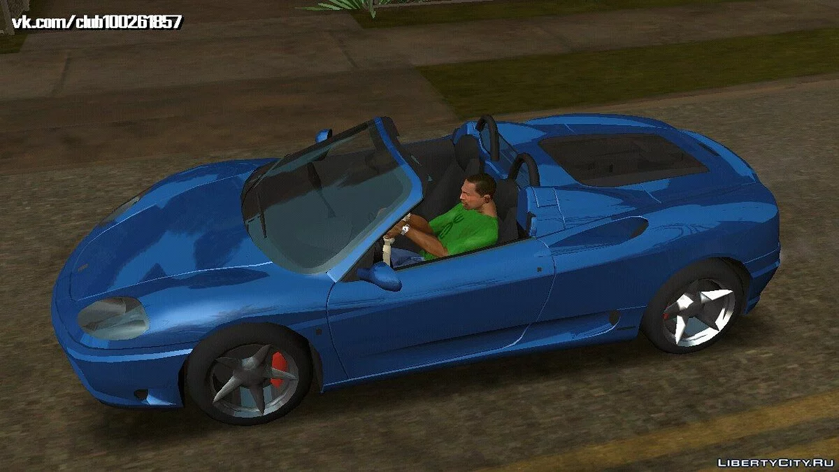 Ferrari 360 Spider (только DFF) / GTA San Andreas (iOS, Android)