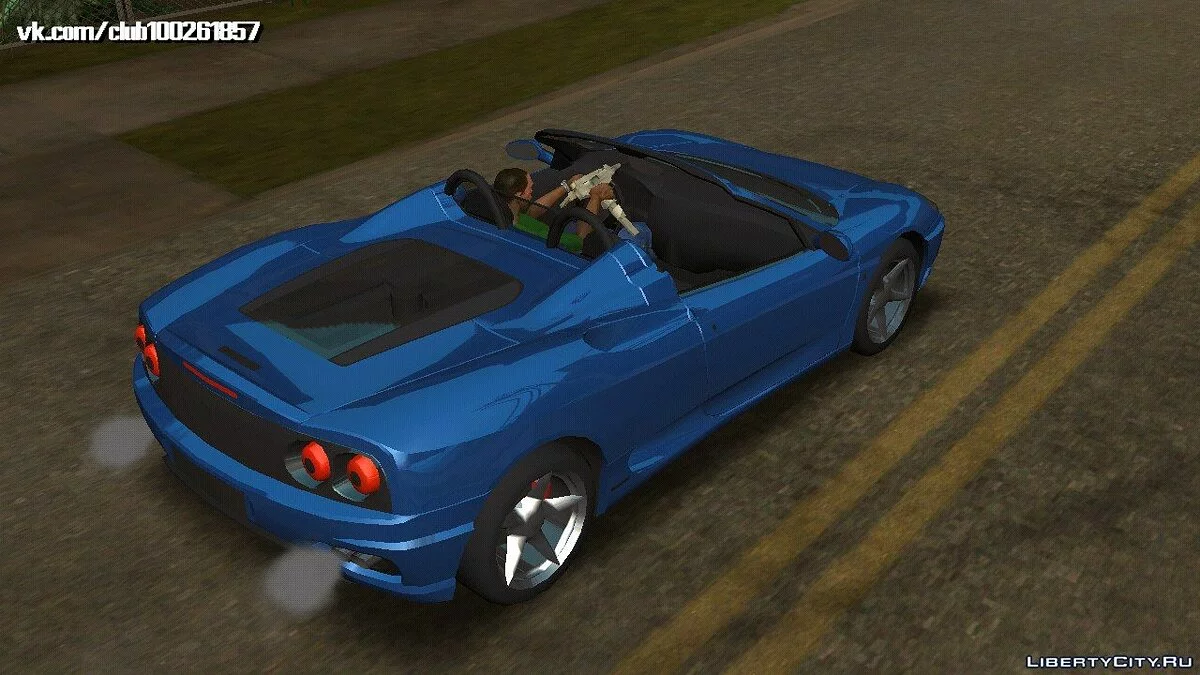 Ferrari 360 Spider (только DFF) / GTA San Andreas (iOS, Android)