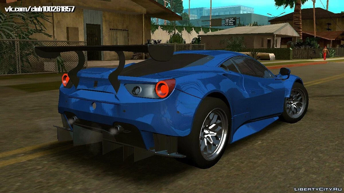Ferrari 488 GTE 2016 (только DFF) / GTA San Andreas (iOS, Android)